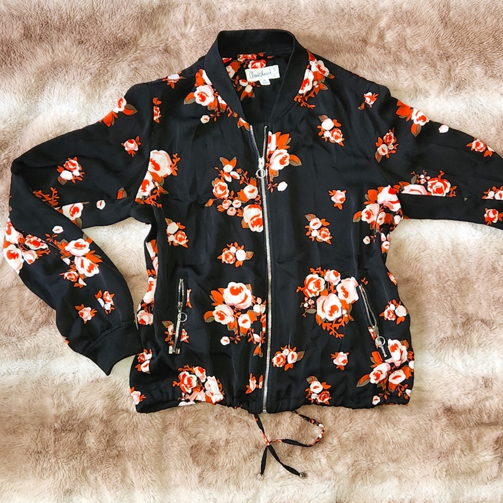 Cloud Chaser Medium Floral Sheer Jacket